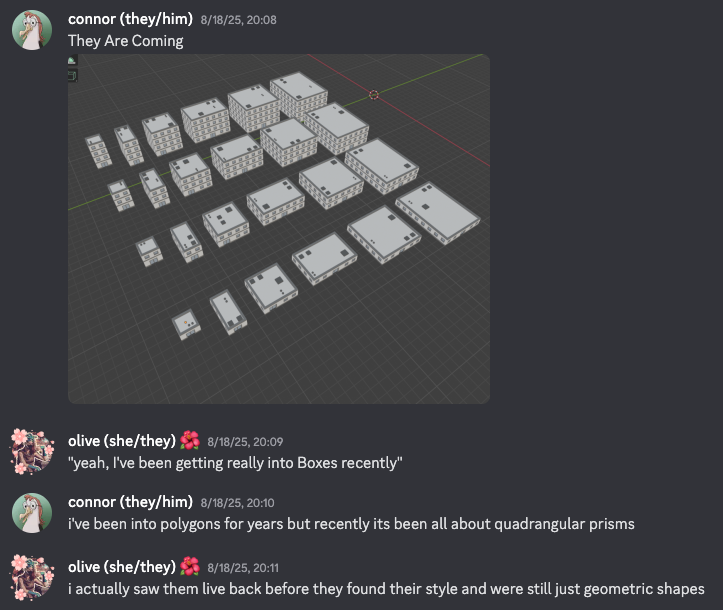 been really getting into boxes recently discord quote