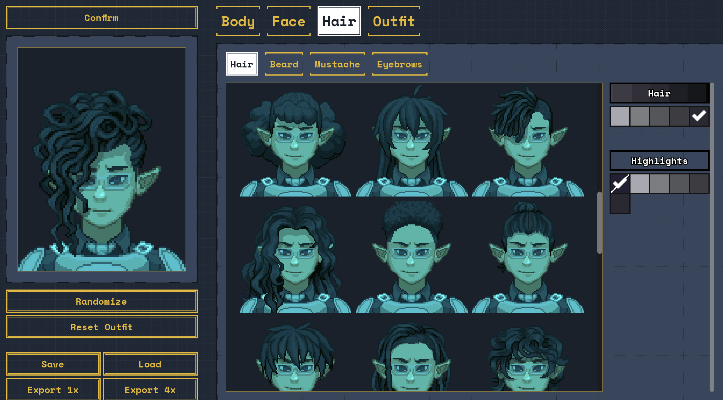 NHP portrait maker