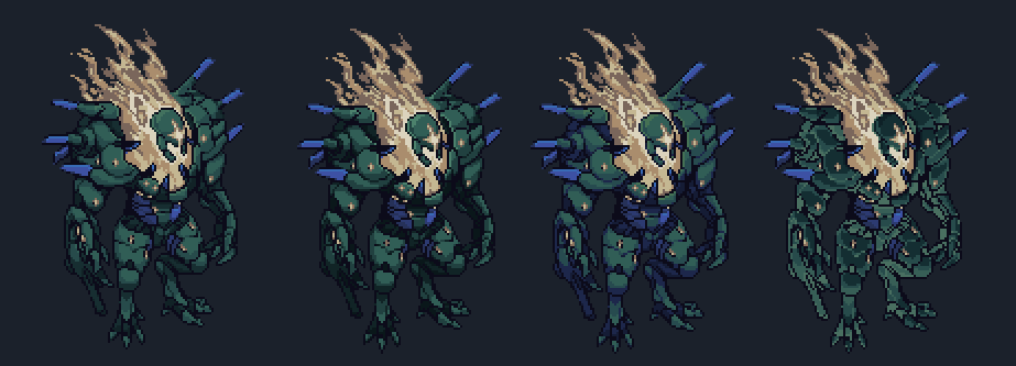 all toneramps, side by side